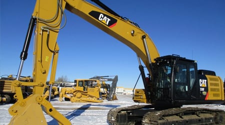 Edmonton Excavators Rentals at ConTrac Equipment